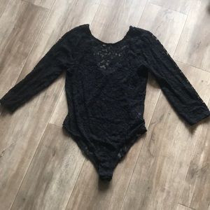 Lacy body suit